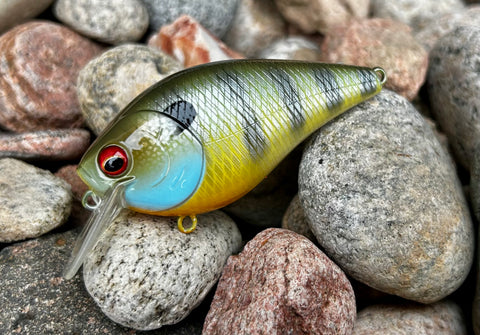 Blonde Gill 2.5 Squarebill One Knocker Rattle