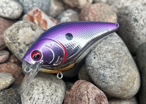 Emperor Shad 2.5 Chrome Squarebill Crankbait
