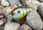Blonde Gill 1.5 Squarebill Crankbait One Knocker Rattle