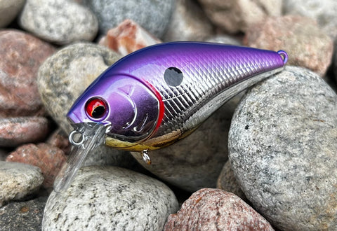 Indigo Shad 1.5 Chrome Squarebill One Knocker Rattle