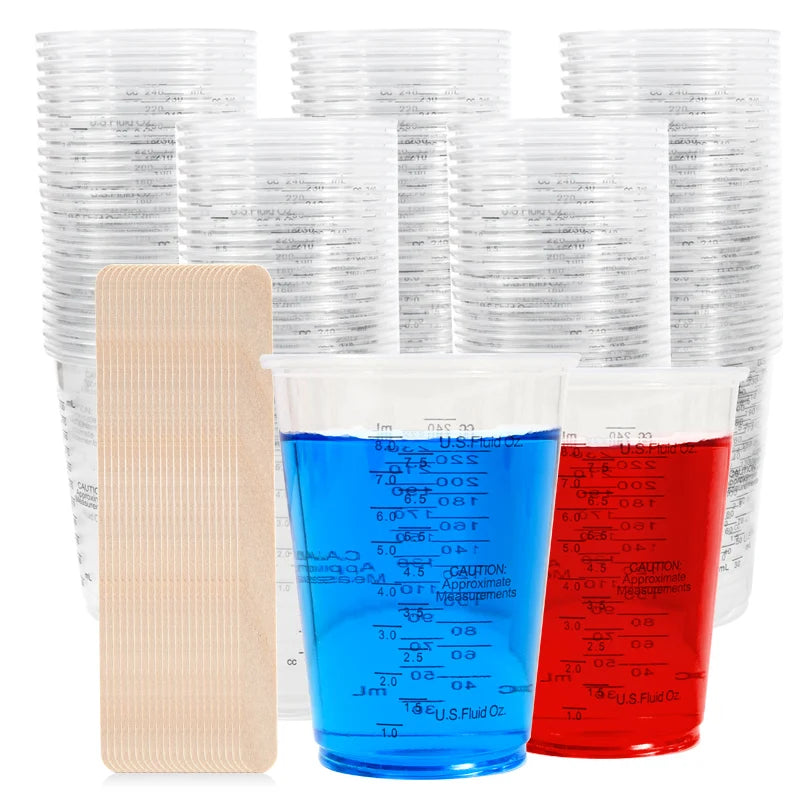 8oz Disposable Measuring Cups – Colorado Custom Lures