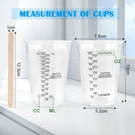 8oz Disposable Measuring Cups